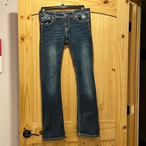 lightly worn in jeans in perfect condition